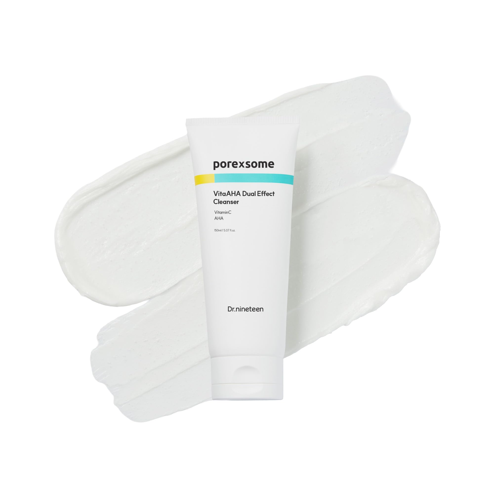 Amazon.com: Dr.nineteen Porexsome VitaAHA Dual Effect Cleanserㅣ